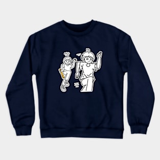 Runaway from adult life Crewneck Sweatshirt